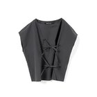 【ミズイロ インド/mizuiro ind】のリボンプルオーバー ネイビー|ID: prp329100004961903 ipo3291000000037226002