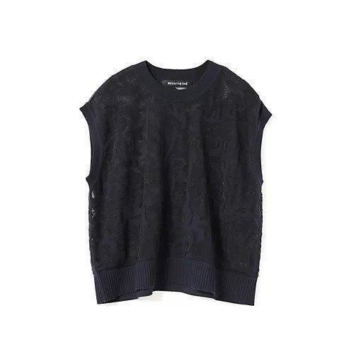 【ミズイロ インド/mizuiro ind】のメッシュ刺繍ショートベスト 人気、トレンドファッション・服の通販 founy(ファニー) 　ファッション　Fashion　レディースファッション　Fashion for Women　アウター　Coat / Outerwear Collection　トップス・カットソー　Cut & Sew Tops　ベスト&ジレ / 重ね着スタイル　Vests & Gilets　インナー　Innerwear　カーディガン　Cardigan, Knitwear　ショート　Short, Short Length　ベスト　Vest, Waistcoat　メッシュ　Mesh, Net Fabric　エレガント 上品　Elegant　夏　Summer　春　Spring　 other-1|ID: prp329100004961906 ipo3291000000037226021