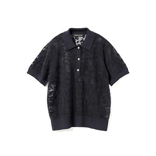 【ミズイロ インド/mizuiro ind】のメッシュ刺繍ポロプルオーバー インテリア・キッズ・メンズ・レディースファッション・服の通販 founy(ファニー) https://founy.com/ ファッション Fashion レディースファッション Fashion for Women トップス・カットソー Cut & Sew Tops カジュアルプルオーバー・ニットトップス Pullovers & Knit Tops / Casual Pullovers インナー Innerwear カーディガン Cardigan, Knitwear ショート Short, Short Length ベスト Vest, Waistcoat メッシュ Mesh, Net Fabric エレガント 上品 Elegant 夏 Summer 春 Spring |ID: prp329100004961907 ipo3291000000037226029