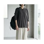 【スタイルデリ/STYLE DELI】の【BLK001】リサイクルポリシャツニット 人気、トレンドファッション・服の通販 founy(ファニー) ファッション Fashion レディースファッション Fashion for Women トップス・カットソー Cut & Sew Tops ニット Knit Tops & Sweaters シャツ・ブラウス・オフィスカジュアル Elegant Blouses & Button-Ups シンプル Simple, Minimal スラックス Slacks, Dress Pants バランス Balance, Style Balance フロント Front, Front Design ベーシック Basic, Essential リラックス Relax, Relaxed Fit ワイド Wide, Wide Fit thumbnail チャコール|ID: prp329100004961920 ipo3291000000037226104
