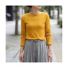 【スタイルデリ/STYLE DELI】のやわらかボートネックカットソートップス ヤマブキ|ID: prp329100004961927 ipo3291000000037226144