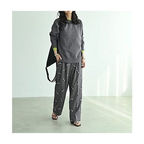 【スタイルデリ/STYLE DELI】の【BLK001】配色前後2wayプルオーバー 人気、トレンドファッション・服の通販 founy(ファニー) 　ファッション　Fashion　レディースファッション　Fashion for Women　トップス・カットソー　Cut & Sew Tops　カジュアルプルオーバー・ニットトップス　Pullovers & Knit Tops / Casual Pullovers　インナー　Innerwear　シンプル　Simple, Minimal　スラックス　Slacks, Dress Pants　バランス　Balance, Style Balance　ベーシック　Basic, Essential　リラックス　Relax, Relaxed Fit　ロング　Long, Long-Length　ワイド　Wide, Wide Fit　 other-1|ID: prp329100004961931 ipo3291000000037226161