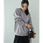 【スタイルデリ/STYLE DELI】の【BLK001】配色前後2wayプルオーバー グレー|ID: prp329100004961931 ipo3291000000037226163