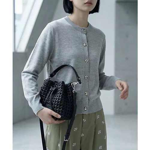 【スタイルデリ/STYLE DELI】の【BLK001】リサイクルポリニュアンス釦カーディガン 人気、トレンドファッション・服の通販 founy(ファニー) 　ファッション　Fashion　レディースファッション　Fashion for Women　トップス・カットソー　Cut & Sew Tops　カーディガン・羽織り　Layered Style Cardigans　カーディガン　Cardigan, Knitwear　コンパクト　Compact, Small Size　シンプル　Simple, Minimal　スラックス　Slacks, Dress Pants　バランス　Balance, Style Balance　フォルム　Silhouette, Form　ベーシック　Basic, Essential　ルーズ　Loose, Oversized　ロング　Long, Long-Length　ワイド　Wide, Wide Fit　 other-1|ID: prp329100004961933 ipo3291000000037226170