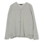 【パドカレ/pas de calais】の26SS コットンリネンチュニックカーディガン TOPグレー|ID: prp329100004961938 ipo3291000000037226198