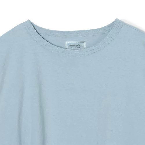 【パドカレ/pas de calais】の26SS ラフィ天竺プルオーバー 人気、トレンドファッション・服の通販 founy(ファニー) 　ファッション　Fashion　レディースファッション　Fashion for Women　トップス・カットソー　Cut & Sew Tops　カジュアルプルオーバー・ニットトップス　Pullovers & Knit Tops / Casual Pullovers　2026年　2026　2026春夏・S/S　Spring/Summer 2026 SS26　インナー　Innerwear　リラックス　Relax, Relaxed Fit　洗える　Machine Washable　other-3|ID: prp329100004961940 ipo3291000000037226217