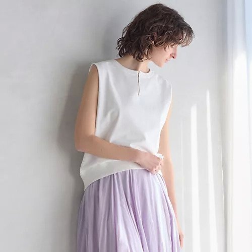 【マルティニーク/martinique】のライトスウェットノースリーブ 人気、トレンドファッション・服の通販 founy(ファニー) 　ファッション　Fashion　レディースファッション　Fashion for Women　トップス・カットソー　Cut & Sew Tops　キャミソール&ノースリーブ　Camisoles & Sleeveless Tops　レディースパーカー・カジュアルフーディー　Casual Hoodies & Sweatshirts　スウェット・クルーネックトップス　Sweatshirts & Crewnecks / Relaxed Fit Sweat Tops　おすすめ　Recommended / Our Picks　シンプル　Simple, Minimal　スウェット / スエット　Sweatshirt, Sweatwear　ブラウジング　Blouson Silhouette, Cinched Waist　夏　Summer　other-2|ID: prp329100004961969 ipo3291000000037226394