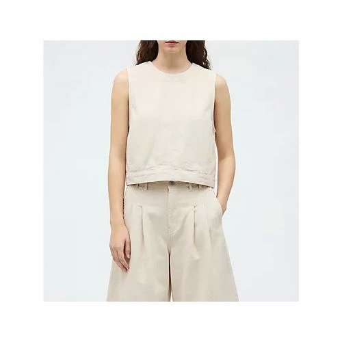 【ミズイロ インド/mizuiro ind】のデニムベスト(ONEWASH) インテリア・キッズ・メンズ・レディースファッション・服の通販 founy(ファニー) 　ファッション　Fashion　レディースファッション　Fashion for Women　アウター　Coat / Outerwear Collection　トップス・カットソー　Cut & Sew Tops　ベスト&ジレ / 重ね着スタイル　Vests & Gilets　ショート　Short, Short Length　ジップ　Zip, Zipper　センター　Center, Center Line　デニム　Denim, Jeans Material　ベスト　Vest, Waistcoat　ベーシック　Basic, Essential　ポケット　Pocket, Pocket Detail　アイボリー|ID: prp329100004961972 ipo3291000000037226407