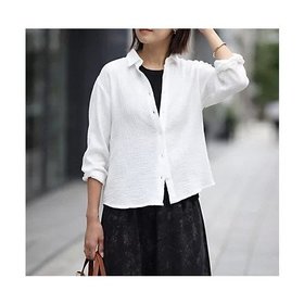 【スタイルデリ/STYLE DELI】 こなれたエンボスガーゼシャツ人気、トレンドファッション・服の通販 founy(ファニー) ファッション Fashion レディースファッション Fashion for Women トップス・カットソー Cut & Sew Tops シャツ・ブラウス・オフィスカジュアル Elegant Blouses & Button-Ups イエロー Yellow インナー Innerwear カフス Cuff Design サロペット Overalls, Salopette シアー Sheer, See-Through ストレート Straight, Straight Cut スリット Slit, Slit Detail 長袖 Long Sleeve, Full Sleeve パール Pearl, Pearl Accent ビーチ Beach, Seaside フロント Front, Front Design ベスト Vest, Waistcoat ポケット Pocket, Pocket Detail ラウンド Round, Round Neck リゾート Resort, Vacation Style 夏 Summer |ID:prp329100004961975