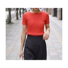 【スタイルデリ/STYLE DELI】の半袖ボートネックリブトップス 人気、トレンドファッション・服の通販 founy(ファニー) ファッション Fashion レディースファッション Fashion for Women トップス・カットソー Cut & Sew Tops ストレート Straight, Straight Cut スリット Slit, Slit Detail ポケット Pocket, Pocket Detail 冬 Winter / This Winter 半袖 Short Sleeve, Half Sleeve thumbnail コーラルレッド|ID: prp329100004961983 ipo3291000000037226453