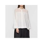 【ミズイロ インド/mizuiro ind】のシアーショルダースタンドカラーワイドシャツ 人気、トレンドファッション・服の通販 founy(ファニー) ファッション Fashion レディースファッション Fashion for Women トップス・カットソー Cut & Sew Tops シャツ・ブラウス・オフィスカジュアル Elegant Blouses & Button-Ups おすすめ Recommended / Our Picks シアー Sheer, See-Through バランス Balance, Style Balance パープル Purple, Violet ベーシック Basic, Essential ミックス Mix, Mixed Style ヨーク Yoke, Yoke Design エレガント 上品 Elegant 今季 This Season, Current Season 再入荷 Restock / Back in Stock 夏 Summer 定番 Standard, Basic Item thumbnail オフホワイト|ID: prp329100004961985 ipo3291000000037226462