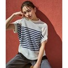 【エニー/ANY】のラミータッチオーバーニット 人気、トレンドファッション・服の通販 founy(ファニー) ファッション Fashion レディースファッション Fashion for Women トップス・カットソー Cut & Sew Tops ニット Knit Tops & Sweaters アクリル Acrylic Material サマー Summer, Summer Style フロント Front, Front Design リラックス Relax, Relaxed Fit おすすめ Recommended / Our Picks エレガント 上品 Elegant thumbnail オフ×ネイビーボーダー|ID: prp329100004961995 ipo3291000000037226544