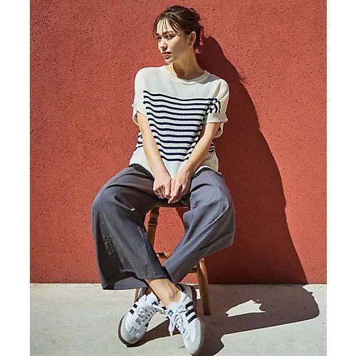 【エニー/ANY】のラミータッチオーバーニット 人気、トレンドファッション・服の通販 founy(ファニー) 　ファッション　Fashion　レディースファッション　Fashion for Women　トップス・カットソー　Cut & Sew Tops　ニット　Knit Tops & Sweaters　アクリル　Acrylic Material　サマー　Summer, Summer Style　フロント　Front, Front Design　リラックス　Relax, Relaxed Fit　おすすめ　Recommended / Our Picks　エレガント 上品　Elegant　other-2|ID: prp329100004961995 ipo3291000000037226545