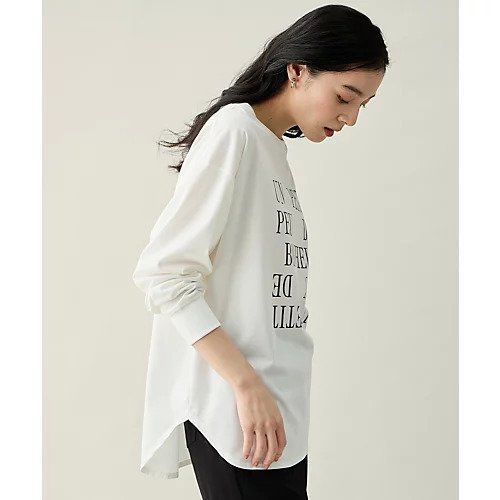 【エニー/ANY】の【Sサイズあり】アソートロゴルーズTシャツ 人気、トレンドファッション・服の通販 founy(ファニー) 　ファッション　Fashion　レディースファッション　Fashion for Women　トップス・カットソー　Cut & Sew Tops　シャツ・ブラウス・オフィスカジュアル　Elegant Blouses & Button-Ups　ロングTシャツ・Tシャツ　Longline T-Shirts & Tees　インナー　Innerwear　カーディガン　Cardigan, Knitwear　バランス　Balance, Style Balance　ルーズ　Loose, Oversized　ロング　Long, Long-Length　other-3|ID: prp329100004962003 ipo3291000000037226588