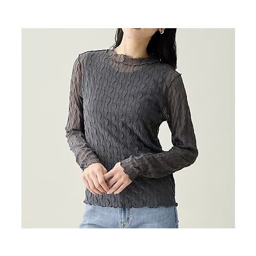 【エニー/ANY】のレースインナートップス インテリア・キッズ・メンズ・レディースファッション・服の通販 founy(ファニー) 　ファッション　Fashion　レディースファッション　Fashion for Women　トップス・カットソー　Cut & Sew Tops　おすすめ　Recommended / Our Picks　インナー　Innerwear　キャミソール　Camisole, Spaghetti Strap Top　ギャザー　Gathered, Ruffled　ストレッチ　Stretch, Stretchy Fabric　タンク　Tank Top, Sleeveless Top　チュール　Tulip, Tulip Motif　フィット　Fit, Slim Fit　フェミニン　Feminine, Girly　グレー|ID: prp329100004962006 ipo3291000000037226599