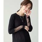 【エニー/ANY】の袖ドットチュールコンビインナー 人気、トレンドファッション・服の通販 founy(ファニー) ファッション Fashion レディースファッション Fashion for Women トップス・カットソー Cut & Sew Tops カーディガン Cardigan, Knitwear シアー Sheer, See-Through シャーリング Shirring, Ruched ストレッチ Stretch, Stretchy Fabric チュール Tulip, Tulip Motif thumbnail ブラック|ID: prp329100004962012 ipo3291000000037226651