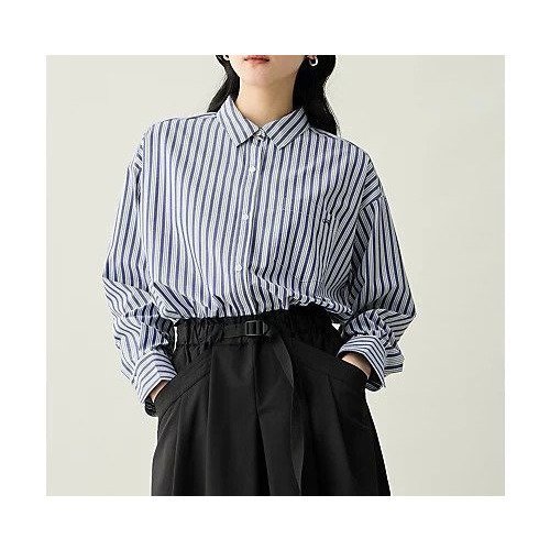 【エニー/ANY】のANYオーバーサイズシャツ 人気、トレンドファッション・服の通販 founy(ファニー) 　ファッション　Fashion　レディースファッション　Fashion for Women　トップス・カットソー　Cut & Sew Tops　シャツ・ブラウス・オフィスカジュアル　Elegant Blouses & Button-Ups　おすすめ　Recommended / Our Picks　シンプル　Simple, Minimal　スウェット / スエット　Sweatshirt, Sweatwear　デニム　Denim, Jeans Material　ワンポイント　One Point, Statement Accent　定番　Standard, Basic Item　抗菌　Antibacterial, Bacteria-Resistant　 other-1|ID: prp329100004962017 ipo3291000000037226686