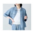 【エニー/ANY】のライトオンスデニムシャツ 人気、トレンドファッション・服の通販 founy(ファニー) ファッション Fashion レディースファッション Fashion for Women トップス・カットソー Cut & Sew Tops シャツ・ブラウス・オフィスカジュアル Elegant Blouses & Button-Ups カーディガン Cardigan, Knitwear クロップド Cropped, Short Length ストレート Straight, Straight Cut セットアップ Set-Up, Coordinated Outfit デニム Denim, Jeans Material トレンド Trend, Trending Now ブリーチ Bleach, Washed Finish ワイド Wide, Wide Fit おすすめ Recommended / Our Picks thumbnail ブリーチインディゴ|ID: prp329100004962019 ipo3291000000037226695