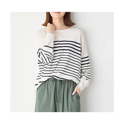 【エニー/ANY】のゆるチュニックニット 人気、トレンドファッション・服の通販 founy(ファニー) 　ファッション　Fashion　レディースファッション　Fashion for Women　トップス・カットソー　Cut & Sew Tops　ニット　Knit Tops & Sweaters　チュニック　Tunic, Long Top　デニム　Denim, Jeans Material　夏　Summer　other-2|ID: prp329100004962041 ipo3291000000037226795