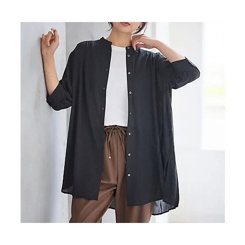 【エニー/ANY】のバックプリーツシャツ 人気、トレンドファッション・服の通販 founy(ファニー) 　ファッション　Fashion　レディースファッション　Fashion for Women　トップス・カットソー　Cut & Sew Tops　シャツ・ブラウス・オフィスカジュアル　Elegant Blouses & Button-Ups　バッグ　Bags　おすすめ　Recommended / Our Picks　バランス　Balance, Style Balance　プリーツ　Pleats, Pleated　エレガント 上品　Elegant　羽織　Haori, Light Jacket　other-2|ID: prp329100004962073 ipo3291000000037226930