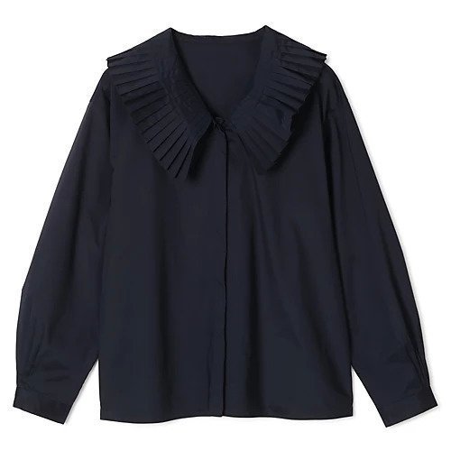 【マルティニーク/martinique】のタックカラーブラウス インテリア・キッズ・メンズ・レディースファッション・服の通販 founy(ファウニー) https://founy.com/ ファッション Fashion レディースファッション Fashion for Women トップス・カットソー Cut & Sew Tops シャツ・ブラウス・オフィスカジュアル Elegant Blouses & Button-Ups おすすめ Recommended / Our Picks インナー Innerwear コラボ Collaboration, Collab タフタ Taffeta, Structured Fabric リラックス Relax, Relaxed Fit エレガント 上品 Elegant 洗える Machine Washable |ID: prp329100004963475 ipo3291000000037241815