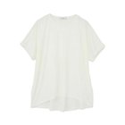 【ジュリエ/Julier】のマイクロ天竺ワイドTシャツ 大人の最旬トレンドファッション＆コーディネート founy(ファウニー) ファッション Fashion レディースファッション Fashion for Women トップス・カットソー Cut & Sew Tops シャツ・ブラウス・オフィスカジュアル Elegant Blouses & Button-Ups ロングTシャツ・Tシャツ Longline T-Shirts & Tees コレクション Collection, Seasonal Line シンプル Simple, Minimal ドレープ Drape, Draping Fabric 半袖 Short Sleeve, Half Sleeve 無地 Plain, Solid Color ヨガ Yoga, Yoga Wear ランニング Running, Running Wear, Activewear, Jogging リラックス Relax, Relaxed Fit ワイド Wide, Wide Fit thumbnail ホワイト|ID: prp329100004963497 ipo3291000000037242094