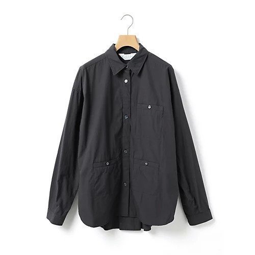 【ミディウミ/MidiUmi】のスリーポケットシャツ インテリア・キッズ・メンズ・レディースファッション・服の通販 founy(ファウニー) https://founy.com/ ファッション Fashion レディースファッション Fashion for Women トップス・カットソー Cut & Sew Tops シャツ・ブラウス・オフィスカジュアル Elegant Blouses & Button-Ups スリット Slit, Slit Detail タイプライター Typewriter Fabric, Crisp Cotton フロント Front, Front Design ポケット Pocket, Pocket Detail |ID: prp329100004963592 ipo3291000000037242823