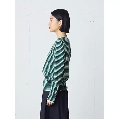 【ミディウミ/MidiUmi】のマルチボーダープルオーバーL/S 大人の最旬トレンドファッション＆コーディネート founy(ファウニー) 　ファッション　Fashion　レディースファッション　Fashion for Women　トップス・カットソー　Cut & Sew Tops　カジュアルプルオーバー・ニットトップス　Pullovers & Knit Tops / Casual Pullovers　インナー　Innerwear　ボーダー　Border, Stripe　other-3|ID: prp329100004963614 ipo3291000000037242991