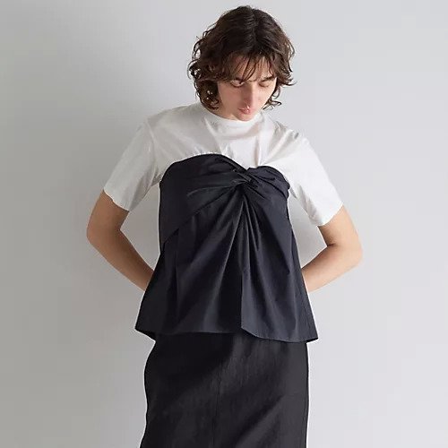 【マルティニーク/martinique】のビスチェコンビTシャツ インテリア・キッズ・メンズ・レディースファッション・服の通販 founy(ファウニー) https://founy.com/ ファッション Fashion レディースファッション Fashion for Women トップス・カットソー Cut & Sew Tops シャツ・ブラウス・オフィスカジュアル Elegant Blouses & Button-Ups ロングTシャツ・Tシャツ Longline T-Shirts & Tees ビスチェ Bustiers & Corset Tops / Layered Bustier Style おすすめ Recommended / Our Picks カットソー Cut and Sewn Top ビスチェ Bustier, Corset Top 夏 Summer |ID: prp329100004963631 ipo3291000000037243118