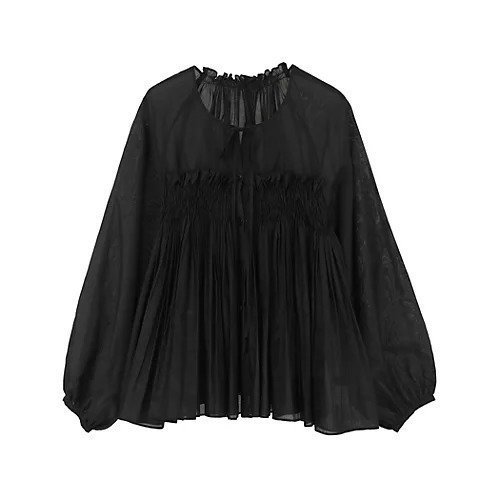 【マルティニーク/martinique】のプリーツブラウス インテリア・キッズ・メンズ・レディースファッション・服の通販 founy(ファウニー) https://founy.com/ ファッション Fashion レディースファッション Fashion for Women トップス・カットソー Cut & Sew Tops シャツ・ブラウス・オフィスカジュアル Elegant Blouses & Button-Ups おすすめ Recommended / Our Picks ギャザー Gathered, Ruffled シルク Silk, 100% Silk シンプル Simple, Minimal フロント Front, Front Design プリーツ Pleats, Pleated ペンシル Pencil, Pencil Skirt リラックス Relax, Relaxed Fit エレガント 上品 Elegant |ID: prp329100004963636 ipo3291000000037243155