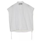 【ニコルソンアンド ニコルソン/nicholson&nicholson】のドローコード付きギャザーシャツ WHITE|ID: prp329100004963673 ipo3291000000037243483