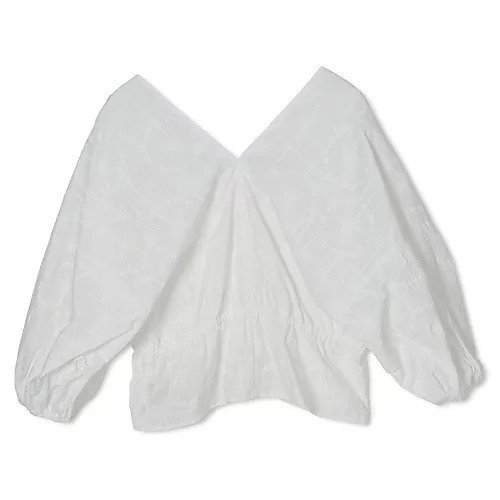 【プレインピープル/PLAIN PEOPLE】の塩縮プリントカシュクールブラウス 大人の最旬トレンドファッション＆コーディネート founy(ファウニー) 　ファッション　Fashion　レディースファッション　Fashion for Women　トップス・カットソー　Cut & Sew Tops　シャツ・ブラウス・オフィスカジュアル　Elegant Blouses & Button-Ups　ドローコード　Drawcord, Drawstring Cord　プリント　Print, Printed Pattern　洗える　Machine Washable　other-2|ID: prp329100004963675 ipo3291000000037243499