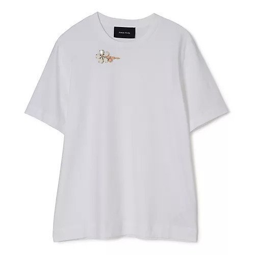 【シモーン ロシャ/SIMONE ROCHA】のBOY T-SHIRT W/ EMB インテリア・キッズ・メンズ・レディースファッション・服の通販 founy(ファウニー) https://founy.com/ ファッション Fashion レディースファッション Fashion for Women トップス・カットソー Cut & Sew Tops シャツ・ブラウス・オフィスカジュアル Elegant Blouses & Button-Ups ロングTシャツ・Tシャツ Longline T-Shirts & Tees ビジュー Bijou, Jewel-like Accent フィット Fit, Slim Fit 半袖 Short Sleeve, Half Sleeve 洗える Machine Washable |ID: prp329100004963689 ipo3291000000037243589