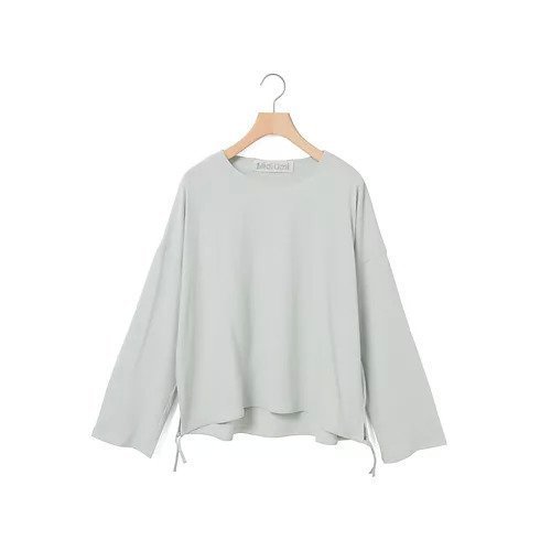 【ミディウミ/MidiUmi】のドローストリングプルオーバー インテリア・キッズ・メンズ・レディースファッション・服の通販 founy(ファウニー) 　ファッション　Fashion　レディースファッション　Fashion for Women　トップス・カットソー　Cut & Sew Tops　カジュアルプルオーバー・ニットトップス　Pullovers & Knit Tops / Casual Pullovers　リボン　Ribbon, Bow　ルーズ　Loose, Oversized　グリーン|ID: prp329100004963705 ipo3291000000037243701