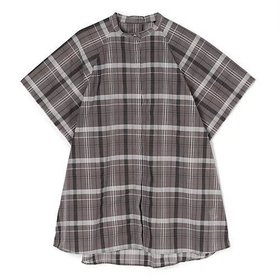 【フローレント/FLORENT】 SHEER CHECK BLOUSE大人の最旬トレンドファッション＆コーディネート founy(ファウニー) ファッション Fashion レディースファッション Fashion for Women シアー Sheer, See-Through スマート Smart, Elegant チェック Check, Plaid, Tartan バランス Balance, Style Balance フレア Flare, Flared 夏 Summer |ID:prp329100004963720