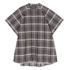 【フローレント/FLORENT】のSHEER CHECK BLOUSE BROWN|ID: prp329100004963720 ipo3291000000037243804