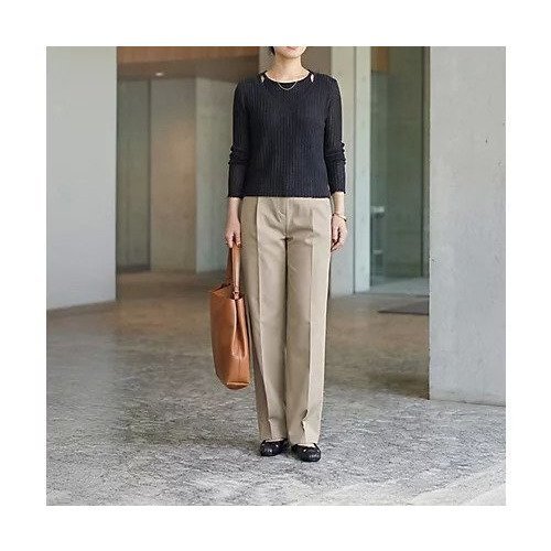 【スタイルデリ/STYLE DELI】のレイヤード風Vネックシアーニットトップス 大人の最旬トレンドファッション＆コーディネート founy(ファウニー) 　ファッション　Fashion　レディースファッション　Fashion for Women　トップス・カットソー　Cut & Sew Tops　ニット　Knit Tops & Sweaters　Vネックトップス　V-Neck Tops / V-Cut Neckline Shirts　イエロー　Yellow　春　Spring　ストレート　Straight, Straight Cut　スリット　Slit, Slit Detail　定番　Standard, Basic Item　長袖　Long Sleeve, Full Sleeve　バランス　Balance, Style Balance　フィット　Fit, Slim Fit　フロント　Front, Front Design　S/S・春夏　SS, Spring/Summer, Warm Season　夏　Summer　エレガント 上品　Elegant　other-2|ID: prp329100004963722 ipo3291000000037243820