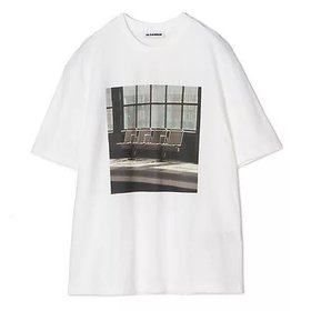 【ジル サンダー/JIL SANDER】 T-SHIRT CN SS PNT大人の最旬トレンドファッション＆コーディネート founy(ファウニー) ファッション Fashion レディースファッション Fashion for Women トップス・カットソー Cut & Sew Tops シャツ・ブラウス・オフィスカジュアル Elegant Blouses & Button-Ups ロングTシャツ・Tシャツ Longline T-Shirts & Tees ショルダー Shoulder, Shoulder Strap シンプル Simple, Minimal ドロップ Drop Shoulder, Dropped Style 洗える Machine Washable |ID:prp329100004963732