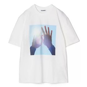【ジル サンダー/JIL SANDER】のT-SHIRT CN SS PNT 大人の最旬トレンドファッション＆コーディネート founy(ファウニー) ファッション Fashion レディースファッション Fashion for Women トップス・カットソー Cut & Sew Tops シャツ・ブラウス・オフィスカジュアル Elegant Blouses & Button-Ups ロングTシャツ・Tシャツ Longline T-Shirts & Tees ショルダー Shoulder, Shoulder Strap シンプル Simple, Minimal ドロップ Drop Shoulder, Dropped Style 洗える Machine Washable |ID:prp329100004963736