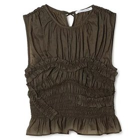 【セシリー バンセン/CECILIE BAHNSEN】のCBUPHI TOP SHEER RIPSTOP 大人の最旬トレンドファッション＆コーディネート founy(ファウニー) ファッション Fashion レディースファッション Fashion for Women ワンピース Dresses ギャザー Gathered, Ruffled クロップド Cropped, Short Length スモック Smock, Smock Dress ノースリーブ Sleeveless, No-Sleeve フェミニン Feminine, Girly フリル Frill, Ruffle モダン Modern, Contemporary リップ Lip, Lip Motif リボン Ribbon, Bow 洗える Machine Washable |ID:prp329100004963761
