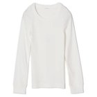 【プレインピープル/PLAIN PEOPLE】のギザコットンロングスリーブ Tシャツ ホワイト|ID: prp329100004963764 ipo3291000000037244124