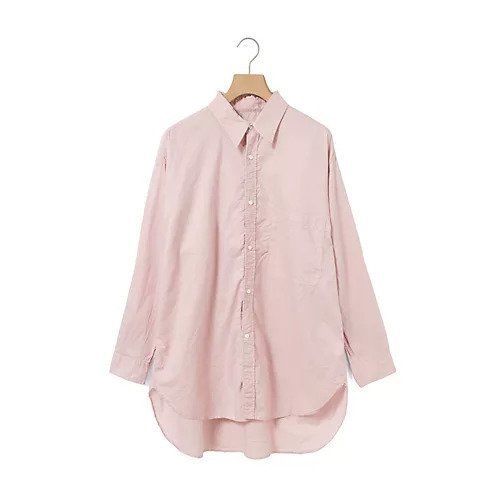 【ミディウミ/MidiUmi】のオーバーサイズシャツ インテリア・キッズ・メンズ・レディースファッション・服の通販 founy(ファニー) 　ファッション　Fashion　レディースファッション　Fashion for Women　トップス・カットソー　Cut & Sew Tops　シャツ・ブラウス・オフィスカジュアル　Elegant Blouses & Button-Ups　シンプル　Simple, Minimal　フロント　Front, Front Design　ベーシック　Basic, Essential　ポケット　Pocket, Pocket Detail　レギュラー　Regular, Standard Fit　夏　Summer　春　Spring　ピンク|ID: prp329100004963776 ipo3291000000037244193