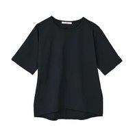 【ジュリエ/Julier】のムーブプライムTシャツ 大人の最旬トレンドファッション＆コーディネート founy(ファウニー) ファッション Fashion レディースファッション Fashion for Women トップス・カットソー Cut & Sew Tops シャツ・ブラウス・オフィスカジュアル Elegant Blouses & Button-Ups ロングTシャツ・Tシャツ Longline T-Shirts & Tees コレクション Collection, Seasonal Line 吸水 Absorbent, Quick-Dry シンプル Simple, Minimal 半袖 Short Sleeve, Half Sleeve 無地 Plain, Solid Color ヨガ Yoga, Yoga Wear ランニング Running, Running Wear, Activewear, Jogging リラックス Relax, Relaxed Fit ワイド Wide, Wide Fit ワーク Workwear, Utility Style エレガント 上品 Elegant |ID:prp329100004963788