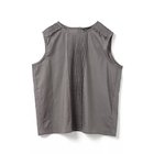 【ミズイロ インド/mizuiro ind】のピンタック&レースノースリーブプルオーバー チャコールグレー|ID: prp329100004963791 ipo3291000000037244316