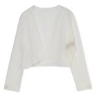 【プレインピープル/PLAIN PEOPLE】のLOSEYショートカーディガン ホワイト|ID: prp329100004963796 ipo3291000000037244361