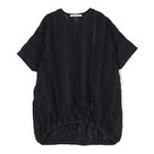 【プレインピープル/PLAIN PEOPLE】のストライプカットJQバルーンブラウス ブラック|ID: prp329100004963797 ipo3291000000037244365