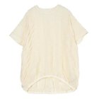 【プレインピープル/PLAIN PEOPLE】のストライプカットJQバルーンブラウス オフホワイト|ID: prp329100004963797 ipo3291000000037244366