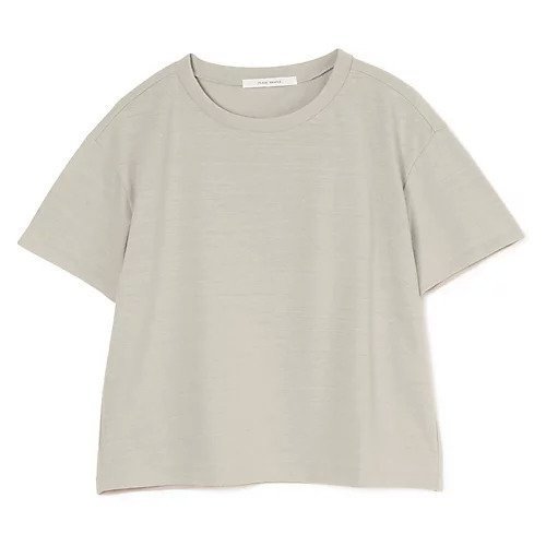 【プレインピープル/PLAIN PEOPLE】のムラ糸アーサー天竺Tシャツ インテリア・キッズ・メンズ・レディースファッション・服の通販 founy(ファウニー) 　ファッション　Fashion　レディースファッション　Fashion for Women　トップス・カットソー　Cut & Sew Tops　シャツ・ブラウス・オフィスカジュアル　Elegant Blouses & Button-Ups　ロングTシャツ・Tシャツ　Longline T-Shirts & Tees　おすすめ　Recommended / Our Picks　コンパクト　Compact, Small Size　ジャケット　Jacket, Outerwear　ボックス　Boxy, Box Shape　ワーク　Workwear, Utility Style　ヴィンテージ　Vintage Style　人気　Popular, Best Seller　定番　Standard, Basic Item　洗える　Machine Washable　ベージュ|ID: prp329100004963799 ipo3291000000037244376