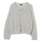 【パドカレ/pas de calais】の26SS ウォッシャブル和紙MIXカーディガン Lグレー|ID: prp329100004963803 ipo3291000000037244396