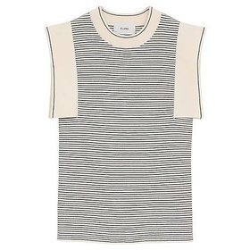 【クラネ/CLANE】 SQUARE SLEEVE KNIT TOPS大人の最旬トレンドファッション＆コーディネート founy(ファウニー) ファッション Fashion レディースファッション Fashion for Women トップス・カットソー Cut & Sew Tops ニット Knit Tops & Sweaters インナー Innerwear シンプル Simple, Minimal スクエア Square, Square Shape ストレッチ Stretch, Stretchy Fabric ボーダー Border, Stripe ミックス Mix, Mixed Style 今季 This Season, Current Season 定番 Standard, Basic Item |ID:prp329100004963806